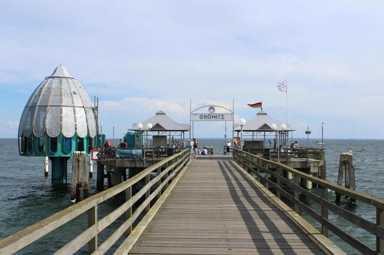Ferienwohnungen Im Haus Strandburg Grömitz المظهر الخارجي الصورة