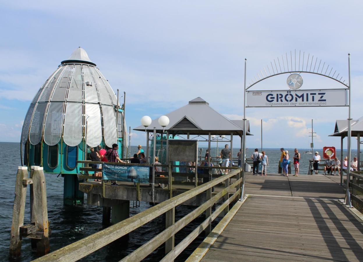 Ferienwohnungen Im Haus Strandburg Grömitz المظهر الخارجي الصورة